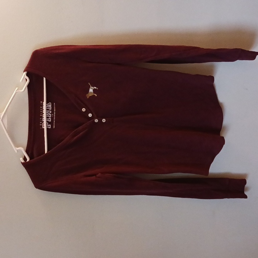 Victoria's Secret PINK long sleeve lounge shirt